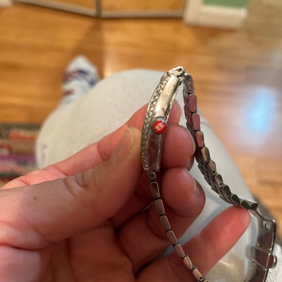 Michele Urban, Diamond watch, Sapphire crystal, Water resistant, Swiss movement - Picture 6 of 15